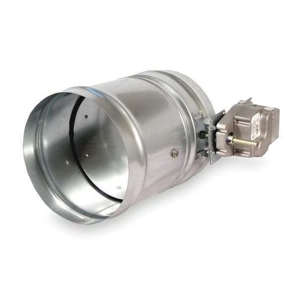 Dayton Round Smoke Damper, 120V, 3000 fpm - 3HGH9