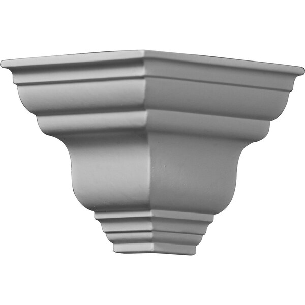 Ekena Millwork 3 7/8"P x 3 7/8"H Outside Corner Moulding (matches moulding MLD03X03X05DU) - MOC03X03DU