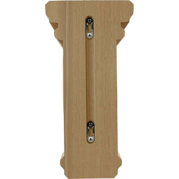 Ekena Millwork 7"W x 7 3/4"D x 14"H Jumbo Woodruff Wood Corbel, Cherry - CORW07X07X14WFCH