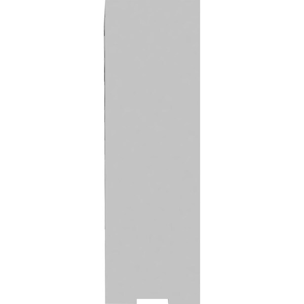 Ekena Millwork Wagon Wheel Architectural Grade PVC Corbel, 1 7/8"W X 6"D X 6"H - CORP01X06X06WW