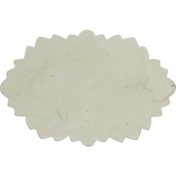 Ekena Millwork 11 3/4"W x 7 7/8"H x 1"P Palmetto Beaded Onlay - ONL11X07X01PM