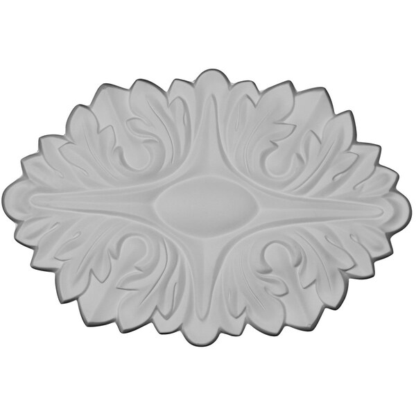 Ekena Millwork 11 3/4"W x 7 7/8"H x 1"P Palmetto Beaded Onlay - ONL11X07X01PM