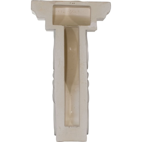 Ekena Millwork 11 5/8"W x 8 5/8"D x 20 1/4"H Strasbourg Corbel - COR11X08X20SG