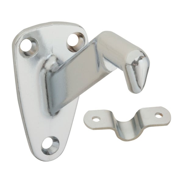 National Hardware National Hardware Silver Zinc Die Cast w/Steel Strap Handrail Bracket 3.31 in. L 250 lb - N274-258
