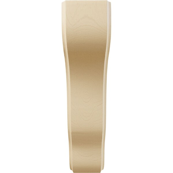 Ekena Millwork 1 3/4"W x 5 1/4"D x 7 1/2"H Plymouth Wood Bracket, Maple - BKTW02X05X08PLMA