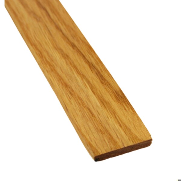 Timberchic Wood, Natural Oak, 48 in L, 1.25 in W, Satin Topcoat - 420