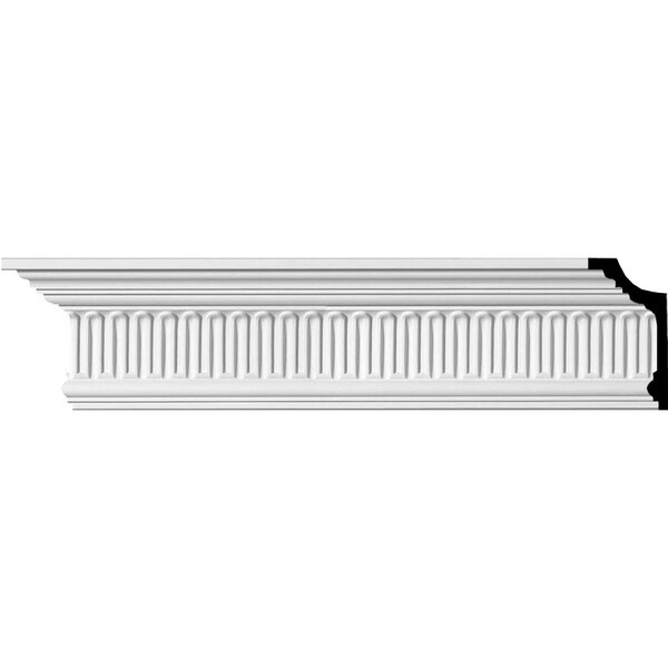 Ekena Millwork SAMPLE - 4 1/2"H x 3"P x 5 3/8"F x 12"L, (3/4" Repeat), Viceroy Crown Moulding - SAMPLE-MLD04X03X05VI