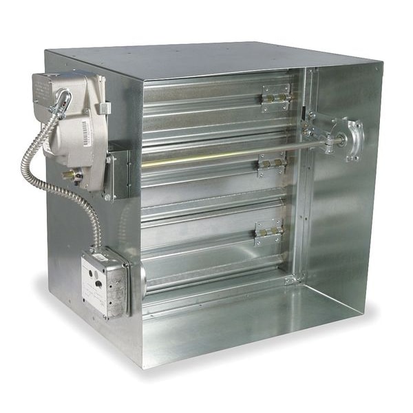 Dayton Square Fire/Smoke Damper, 17-3/4 In. W - 3HGK4