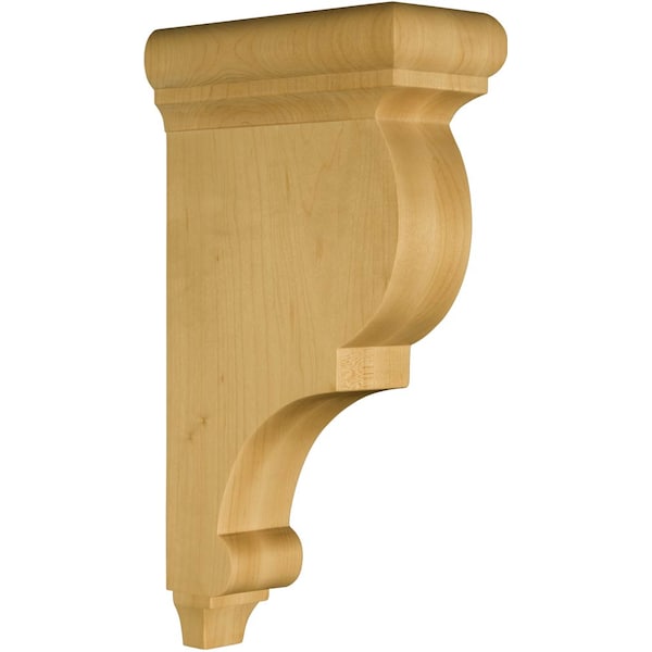 Osborne Wood Products 12 x 3 x 6 1/2 Traditional Corbel in Mahogany - 8728MH