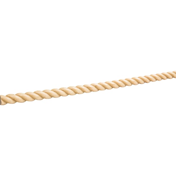 Hardware Resources Alder, 96" L, 5/8" H, Unfinished - RMH58ALD