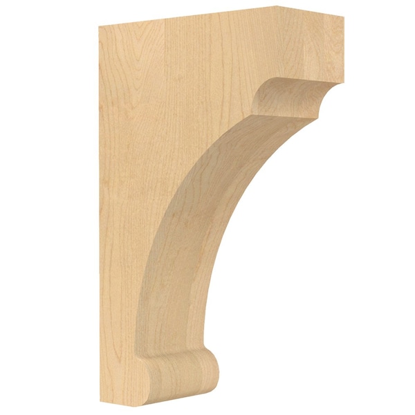 Designs Of Distinction Small Craftsman Corbel - Alder - 01608009AL1