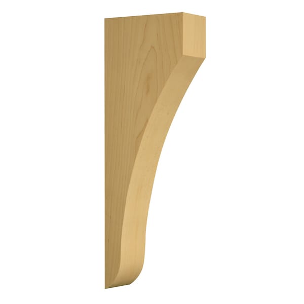 Osborne Wood Products 18 x 3 x 6 Shanty To Chic Mantel Corbel in Black Walnut - 8740W