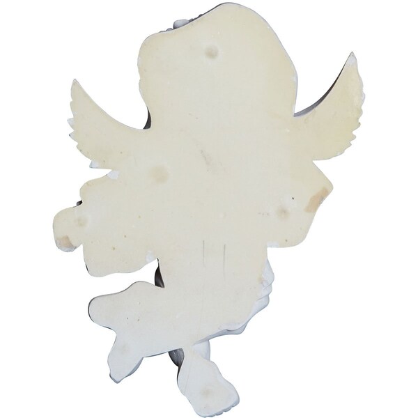 Ekena Millwork 9 1/4"W x 13 3/8"H x 4"P Classic Angel Onlay, Right - ONL09X13X04AN-R