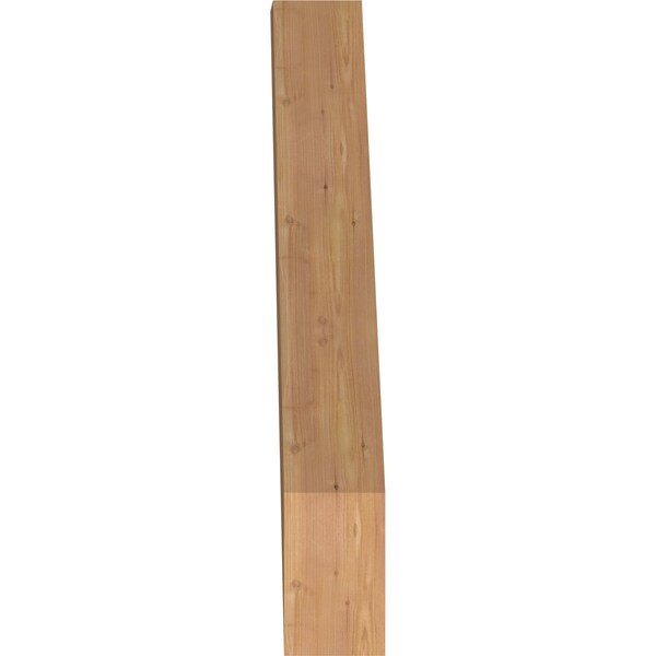 Ekena Millwork 5 1/2"W x 30"D x 38"H Traditional Smooth Knee Brace, Western Red Cedar - BRC06X30X38TRA00SWR
