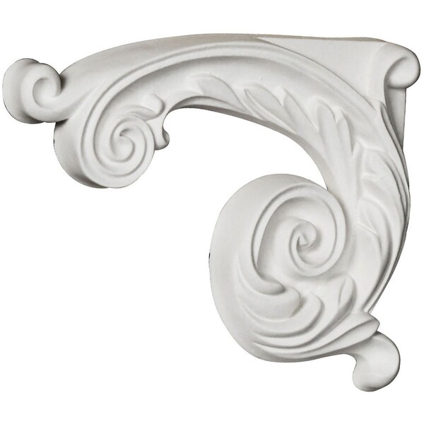 Ekena Millwork 4 1/2"W x 4 1/2"H x 5/8"P Edwards Onlay, Left - ONL05X05X01ED-L