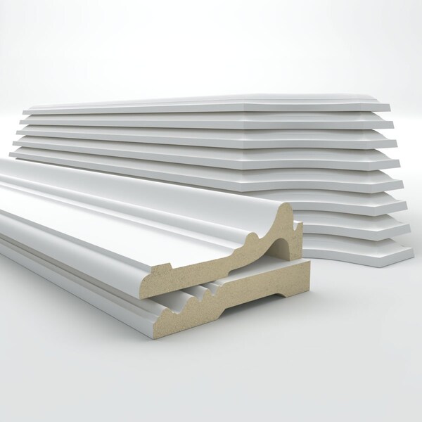Ekena Millwork Wainscot Paneling Kit, Urethane, 94-1/2 in L, Factory Primed - WPKUSC021P040