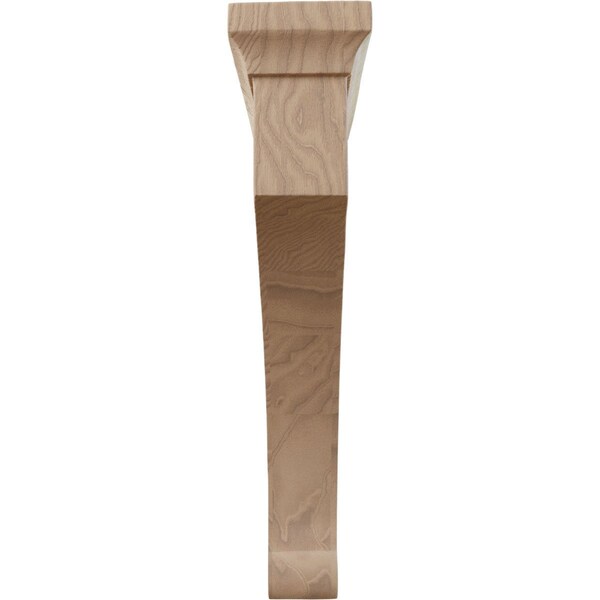 Ekena Millwork 2 1/2"W x 8"D x 12"H Extra Large Gomez Wood Bracket, Mahogany - BKTW02X08X12GOGM