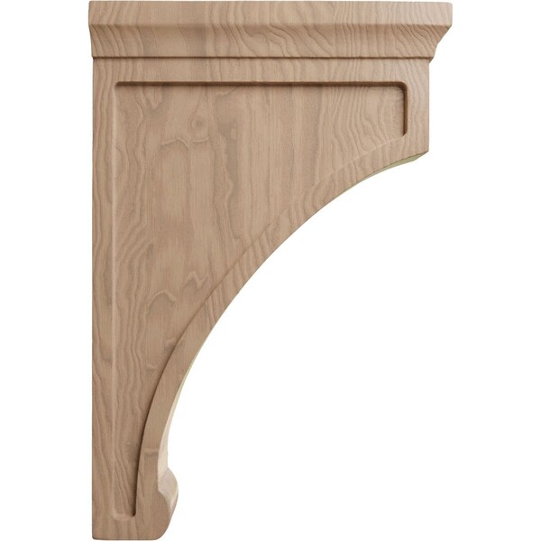 Ekena Millwork 2 1/2"W x 8"D x 12"H Extra Large Gomez Wood Bracket, Mahogany - BKTW02X08X12GOGM