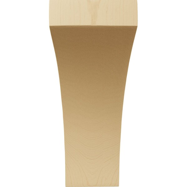 Ekena Millwork 3"W x 5 1/2"D x 8"H Medium Lawson Wood Corbel, Maple - CORW03X05X08LWMA