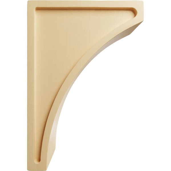 Ekena Millwork 3"W x 5 1/2"D x 8"H Medium Lawson Wood Corbel, Maple - CORW03X05X08LWMA