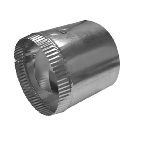 Imperial Butterfly Damper, 6 in Dia, Galvanized - GV2280