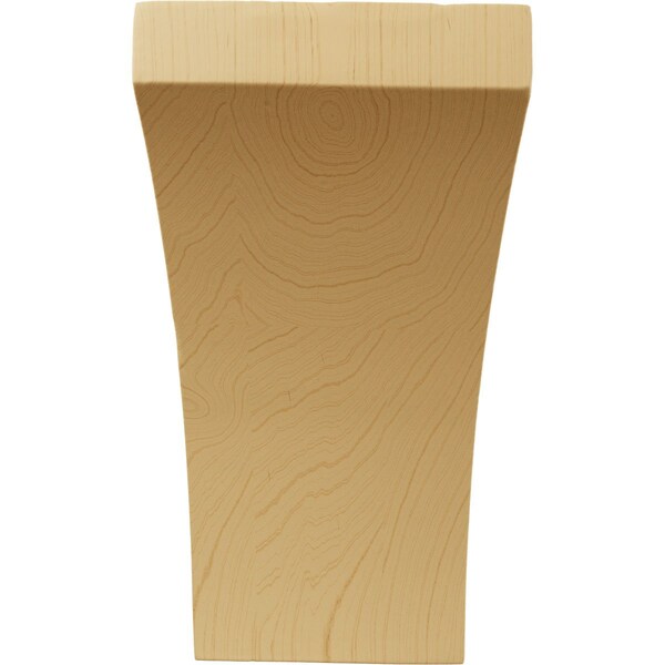 Ekena Millwork 3"W x 3 1/2"D x 6"H Small Lawson Wood Corbel, Alder - CORW03X03X06LWAL