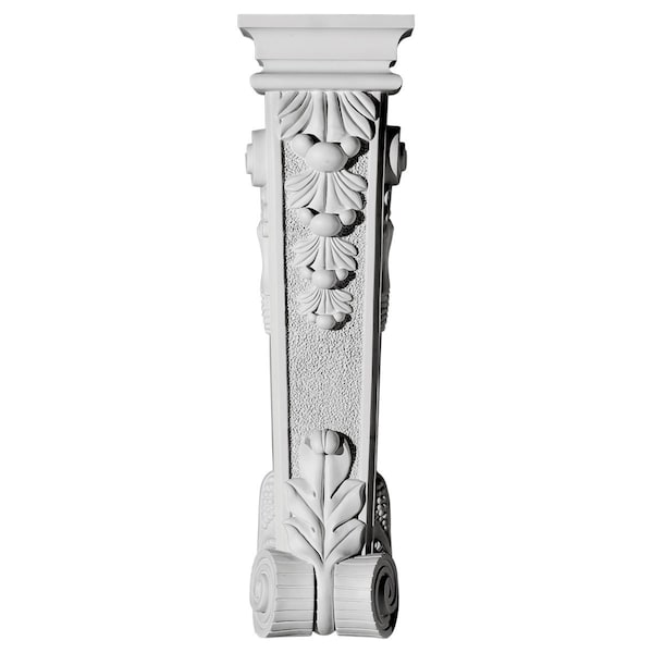 Ekena Millwork 10 1/8"W x 5 7/8"D x 37"H Monique Corbel - COR10X05X37MO