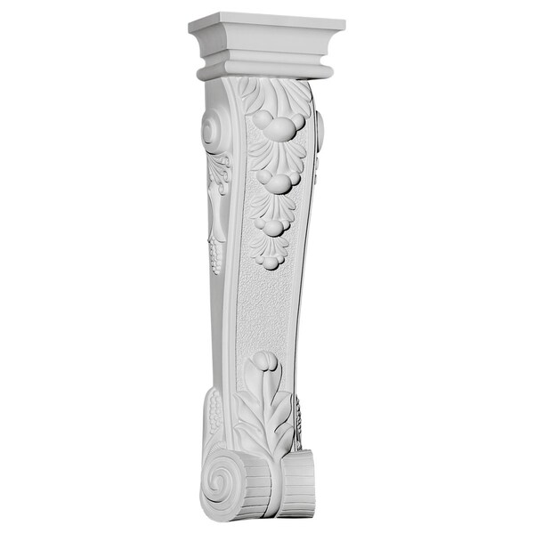Ekena Millwork 10 1/8"W x 5 7/8"D x 37"H Monique Corbel - COR10X05X37MO