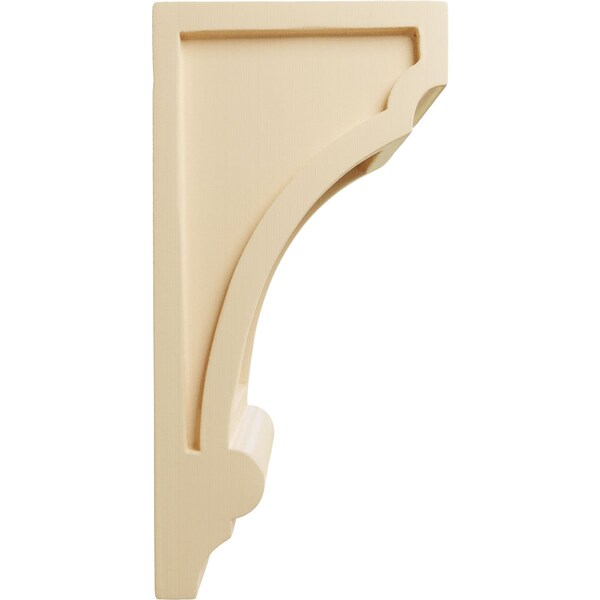 Ekena Millwork 4"W x 5"D x 10"H Diane Recessed Wood Corbel, Maple - CORW04X05X10DIMA
