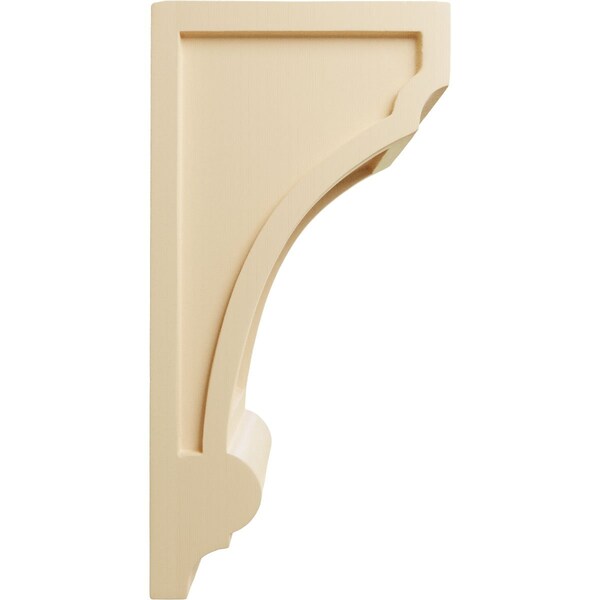 Ekena Millwork 4 3/4"W x 6"D x 12"H Diane Recessed Wood Corbel, Maple - CORW05X06X12DIMA