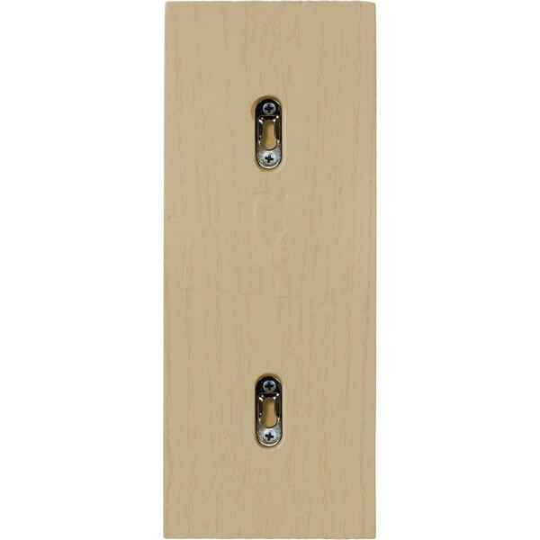 Ekena Millwork 4 3/4"W x 6"D x 12"H Diane Recessed Wood Corbel, Maple - CORW05X06X12DIMA