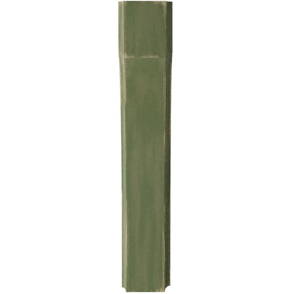 Ekena Millwork 1 3/4"W x 6"D x 10"H Clarksville Wood Vintage Decor Bracket, Restoration Green - BKTWD02X06X10CVGR
