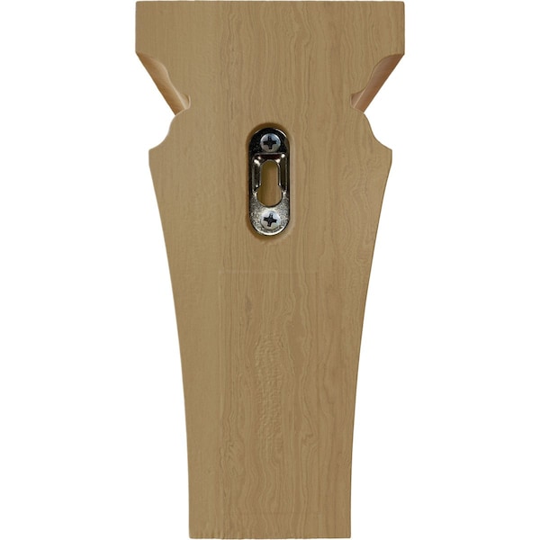 Ekena Millwork 4"W x 4 3/4"D x 8"H Small Nevio Wood Corbel, Cherry - CORW04X04X08NECH