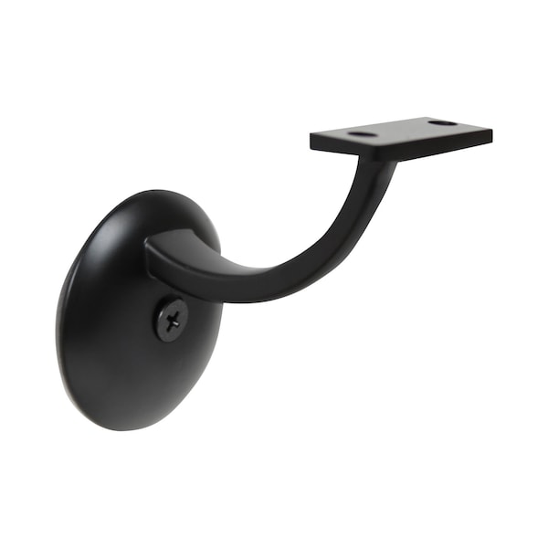 Pamex Jumbo Heavy Duty Handrail Bracket Matte Black Finish - DD0312BL