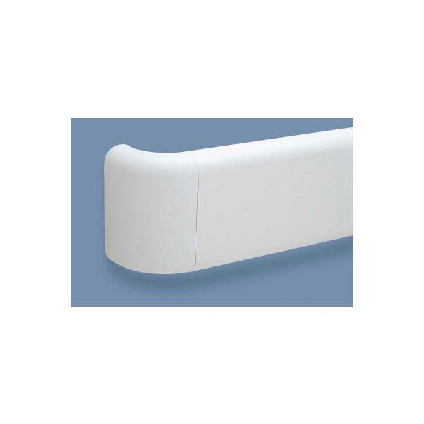 Pawling Pawling PETG Crash Rail-Type Handrail, 12' x 1-1/2 x 1-1/2 x 5-1/2 - BR-500P-12-371
