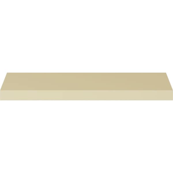 Ekena Millwork 3"H x 3"P x 4 1/4"F x 94 1/2"L Palmetto Smooth Crown Moulding - MLD03X03X04PA