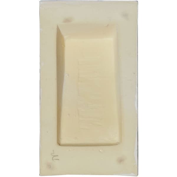 Ekena Millwork 4"W x 3 3/8"D x 7 1/8"H Leaf Corbel - COR04X03X07LE