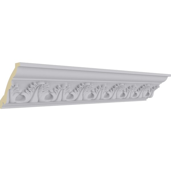 Ekena Millwork 3 1/8"H x 3 5/8"P x 5"F x 94 1/2"L Legacy Crown Moulding - MLD03X04X05LE