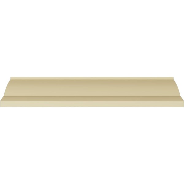 Ekena Millwork 3 1/8"H x 3 5/8"P x 5"F x 94 1/2"L Legacy Crown Moulding - MLD03X04X05LE