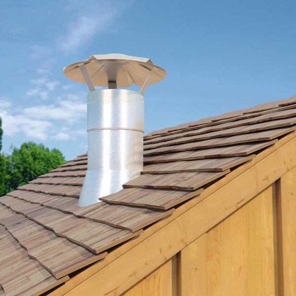 Imperial Mfg Imperial 7 in. D Galvanized Steel Rain Cap - GV0590