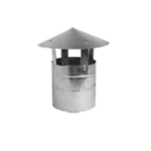 Keen Chimney Cap 6 in. Old Style Shanty Cap Round - KE1633411