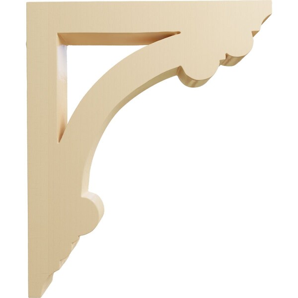 Ekena Millwork 1 1/2"W x 7 1/2"D x 9"H Small Ellis Wood Corbel, Maple - CORW02X08X09ELMA
