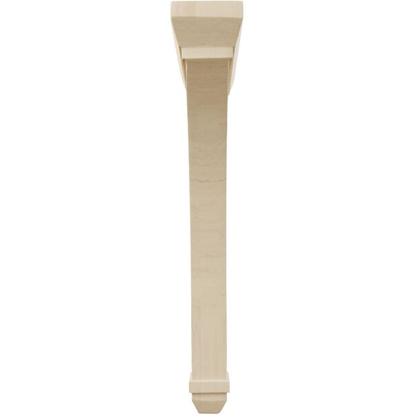 Ekena Millwork 2 1/4"W x 7"D x 14"H Stockport Bracket, Rubberwood - BKT02X07X14STRW