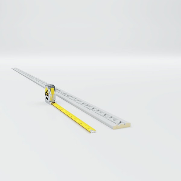 Ekena Millwork Panel Moulding, High Density Urethane, 94-1/2 in L, 2-1/4 in H - MLD02X00SA