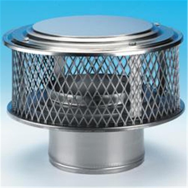 Perfectpillows Homesaver 3 Inch HomeSaver Guardian Cap 316 Alloy 5 Inch High 3/4 Inch Mesh - PE2214463