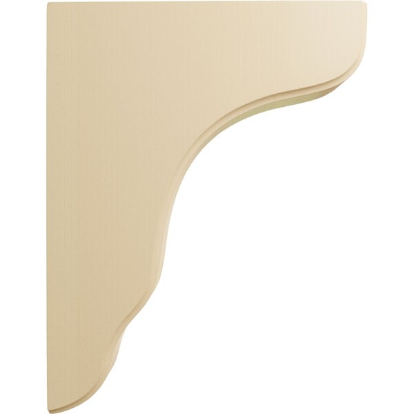 Ekena Millwork 1 3/4"W x 8 1/2"D x 11"H Plymouth Wood Bracket, Maple - BKTW02X09X11PLMA