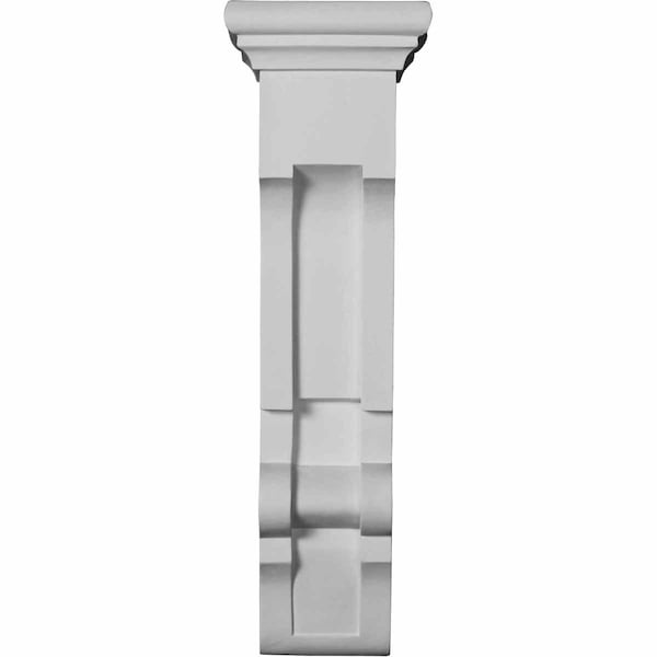 Ekena Millwork 6 1/8"W x 5"D x 19 7/8"H Alexa Corbel - COR06X05X20AL