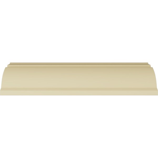 Ekena Millwork 4"H x 3 3/4"P x 5 3/8"F x 94 1/2"L, (5/8" Repeat), Valeriano Crown Moulding - MLD04X03X05VA