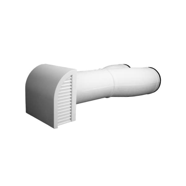 Panasonic Wall Cap, White, 10 3/8 in Overall L - FV-WC10VE1