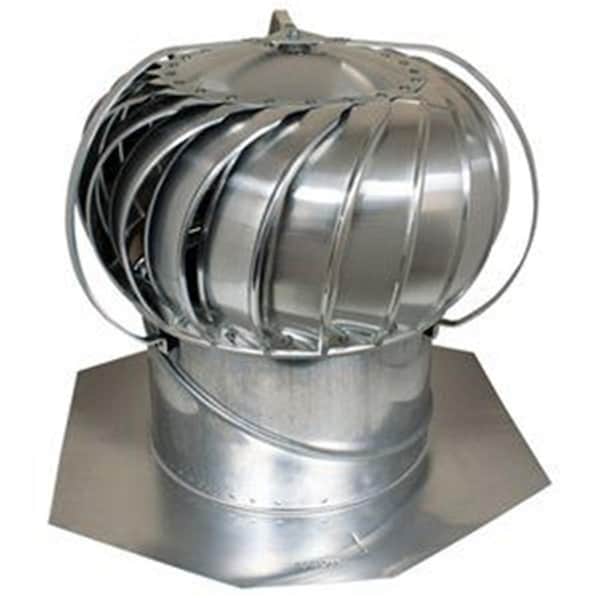 House 12 in. Mill Externally Braced Aluminum Turbine - HO2669276